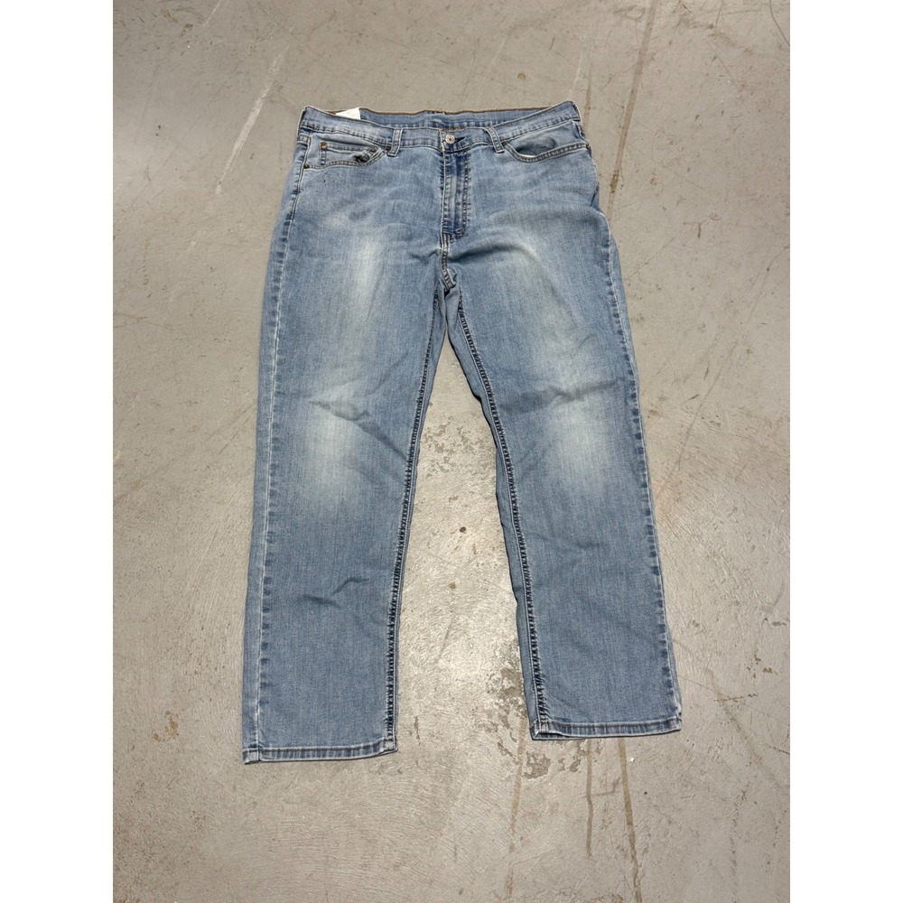 Levi Strauss 541 Mens Athletic Taper Jeans Blue Medium Wash 36x30 Denim Pants